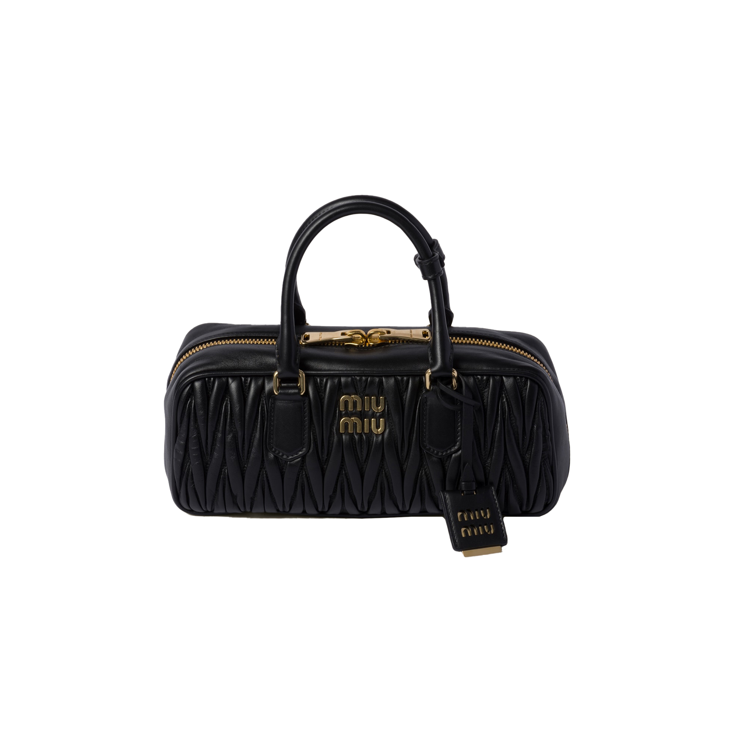 MIU MIU ARCADIE MATELASSÉ NAPPA LEATHER BAG 5BB148 (27*12*9cm)